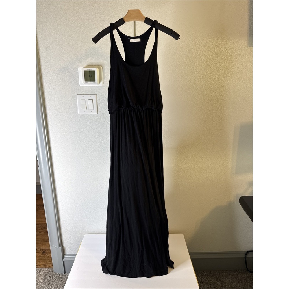 LUSH Hi-Lo Women's‎ Sundress Racer Back Stretch Black One Size Fits Most